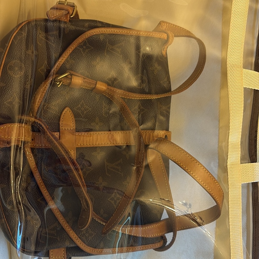 Louis Vuitton Brown and Tan Monogram Messenger Bag - Picture 11 of 11